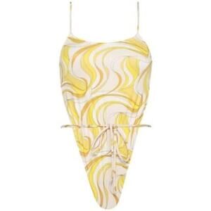Monica Hansen Beachwear NWT‎ Vintage Chic Spaghetti Strap One Piece Swimsuit